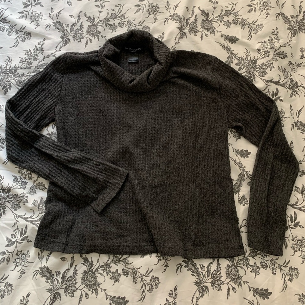 Turtleneck Crop Sweater